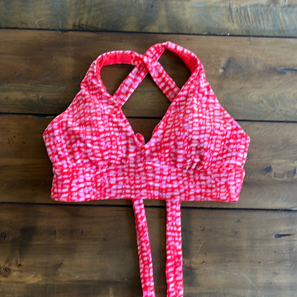EUC Athleta plunge top bikini